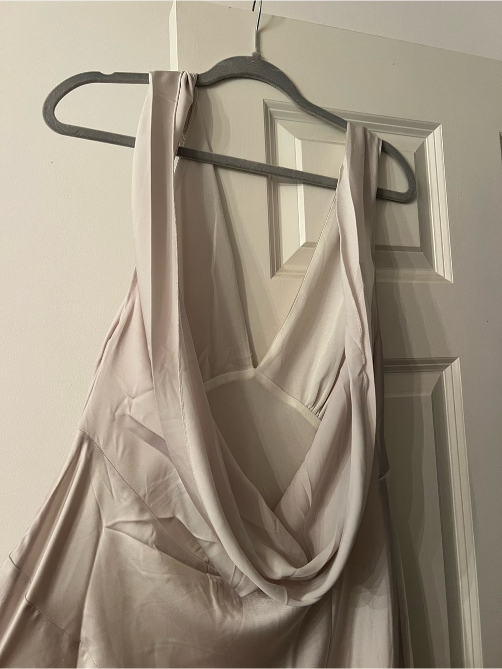 MESHKI Nadia Maxi Satin Dress - Picture 8 of 10
